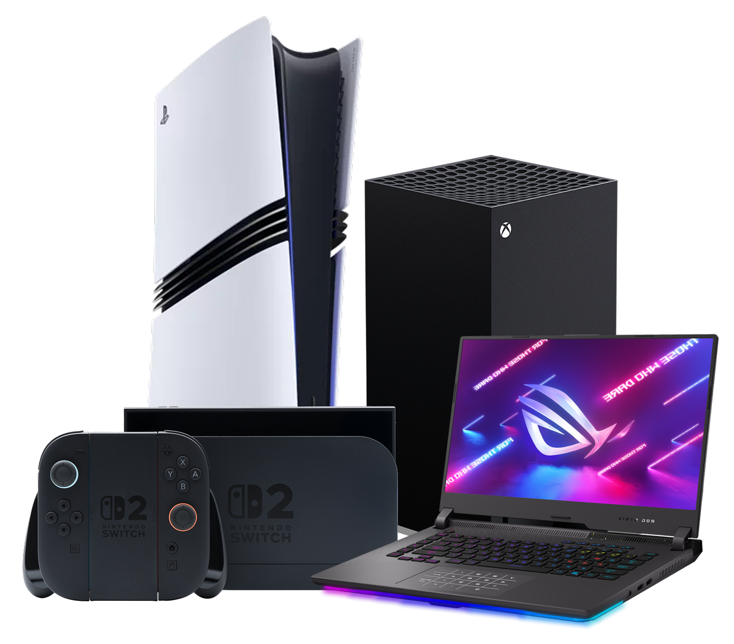 Colección de laptops gaming ASUS ROG