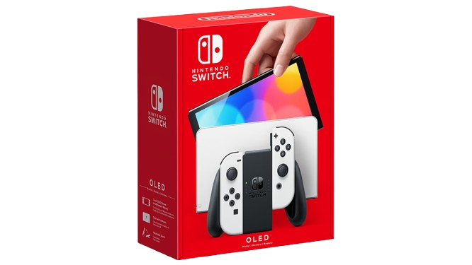 Nintendo Switch OLED Blanca - Premio de la rifa